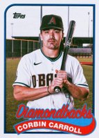 2023 Topps Archives 1989 Doubleheaders #89DH9 Corbin Carroll/Michael Harris II Baseball Card