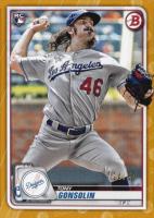 2020 Bowman #63 Tony Gonsolin Gold Baseball Card