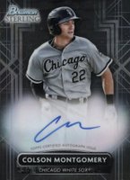2022 Bowman Sterling Prospect Autographs #PACM Colson Montgomery Baseball Card