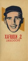 1964 Topps Photo Tattoos # Sandy Koufax Diagonal Band Baseball Card