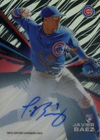 2015 Topps High Tek Autographs #HT-JB Javier Baez Baseball Card