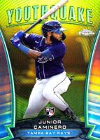 2024 Topps Chrome Youthquake #YQ12 Junior Caminero Baseball Card
