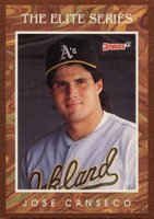 1991 Donruss Elite #3 Jose Canseco Baseball Card