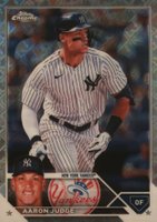 2023 Topps Chrome Logofractor Edition #62 Aaron Judge Baseball Card