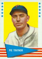 1961 Fleer #144 Pie Traynor Baseball Card