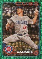 2024 Topps #442 Shota Imanaga Green Foil Baseball Card