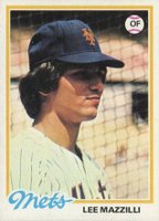 1978 Topps #147 Lee Mazzilli Baseball Card