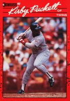 1990 Donruss #269 Kirby Puckett Baseball Card