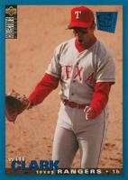 1995 Collector's Choice SE #184 Will Clark Baseball Card