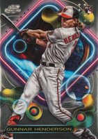 2023 Topps Cosmic Chrome #2 Gunnar Henderson Baseball Card