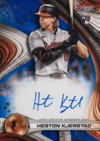 2024 Bowman's Best Best of 2024 Autographs #B24HK Heston Kjerstad Blue Refractor Baseball Card
