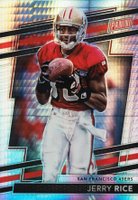 2024 Panini National Sports Collectors Convention VIP Gold #6 Jerry Rice Prizm Football Card