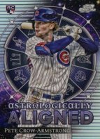 2024 Topps Chrome Cosmic Astrologically Aligned #13 Pete Crow-Armstrong Baseball Card