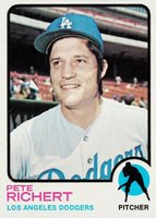 1973 Topps #239 Pete Richert Baseball Card