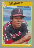 1985 Fleer #297 Rod Carew Baseball Card