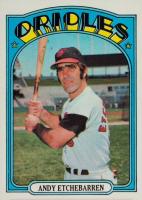 1972 Topps #26 Andy Etchebarren Baseball Card