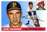 1955 Topps #88 Bob Skinner Baseball Card