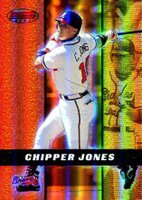 2000 Bowman's Best #2 Chipper Jones Baseball Card