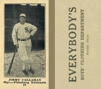 1916 Everybody's #26 Jimmy Callahan Baseball Card