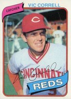 1980 Topps #419 Vic Correll Baseball Card