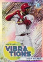 2022 Bowman Chrome Virtuosic Vibrations #VV13 Jordan Walker Baseball Card