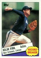 1985 Topps #7 Nolan Ryan Baseball Card