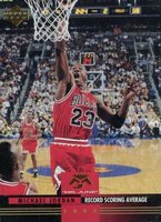 1993 Upper Deck Mr. June #MJ8 Michael Jordan Record Scoring Average Basketball Card