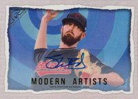2020 Topps Gallery Modern Artists #MP17 Shane Bieber Autograph Baseball Card