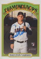 2021 Topps Heritage Real One Autographs #DVA Daulton Varsho Baseball Card
