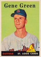 1958 Topps #366 Gene Green Baseball Card