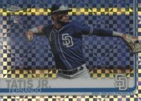 2019 Topps Chrome #203 Fernando Tatis Jr. X-Fractor Baseball Card
