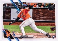 2021 Topps Complete Set #12 Joey Bart Variation Baseball Card