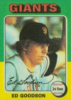 1975 Topps #322 Ed Goodson Baseball Card