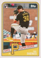 2024 Topps Throwback Thursday #107 Paul Skenes Baseball Card