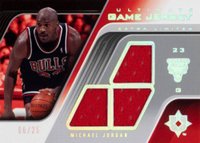 2004 Ultimate Collection Ultimate Game Jersey  #UGJMJ Michael Jordan Extra Limited Basketball Card