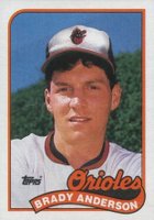 1989 Topps #757 Brady Anderson Baseball Card