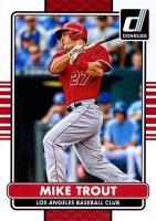 2015 Donruss #100 Mike Trout Baseball Card