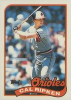 1989 Topps #250 Cal Ripken Jr. Baseball Card