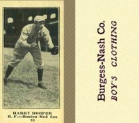 1916 Burgess-Nash Co. #84 Harry Hooper Baseball Card