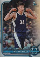 2021 Bowman University #38 Chet Holmgren Chrome-Refractor Basketball Card