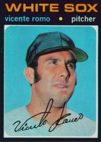 1971 Topps #723 Vicente Romo Short Print Baseball Card