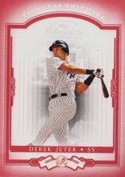 2004 Donruss Classics #2 Derek Jeter Timeless Tributes-Red Baseball Card