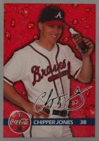 1998 Coca-Cola Chipper Jones # Chipper Jones Baseball Card