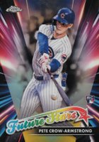 2024 Topps Chrome Update Future Stars #FSU19 Pete Crow-Armstrong Baseball Card