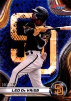 2024 Bowman's Best Top Prospects #TP18 Leo de Vries Purple Mojo Baseball Card