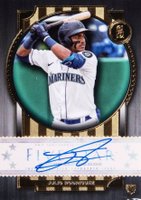 2022 Topps Five Star Autographs #FSAJUR Julio Rodriguez Baseball Card