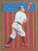 1983 Topps Stickers #2 Babe Ruth Baseball Card