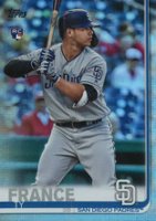 2019 Topps Update  #US129 Ty France Rainbow Foil Baseball Card