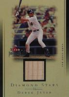 2002 Fleer Premium Diamond Stars-Jersey # Derek Jeter Bat Baseball Card