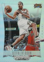 2023 Panini Prizm Deca #46 Allen Iverson Silver Prizm Basketball Card